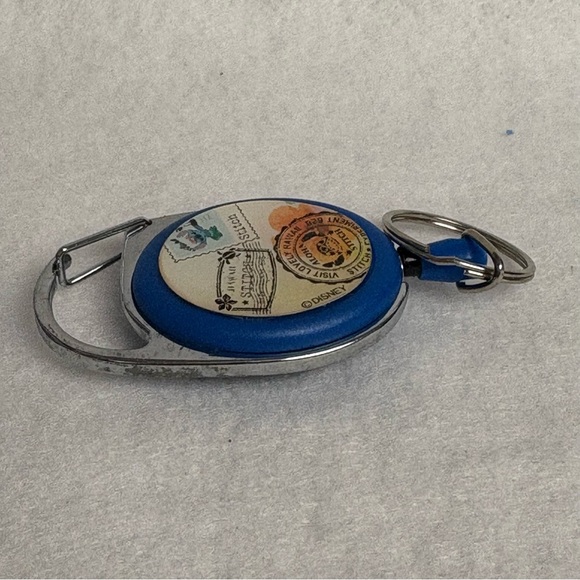 Set of 2 STITCH Water Bottle Holder Keychain Carabiner Blue TDR Japan Disney - Picture 10 of 14